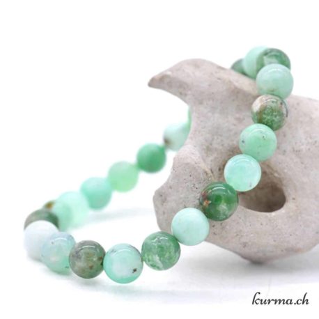 Chrysoprase bracelet 8-8.5mm