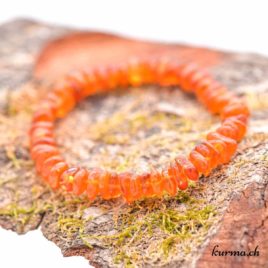 Bracelet Ambre cognac Chips 7-9mm