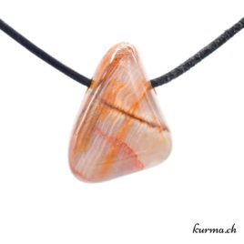 Onyx marbré bijou en pierre roulée