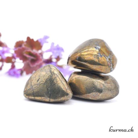 Chalcopyrite - Rolled stone - Size M