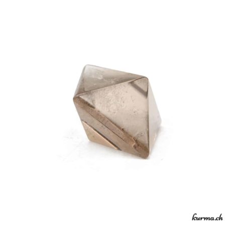 Solides de Platon en Quartz fumé