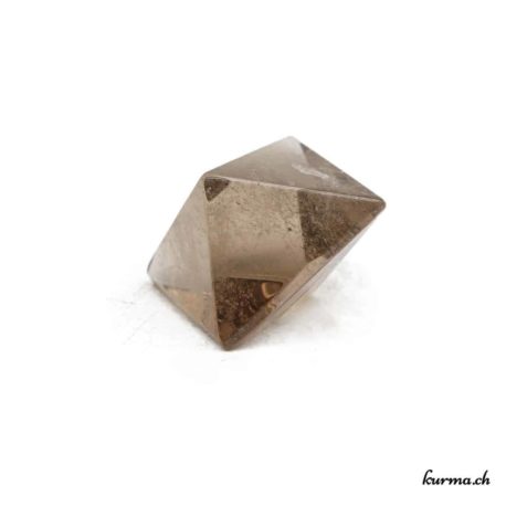 Solides de Platon en Quartz fumé