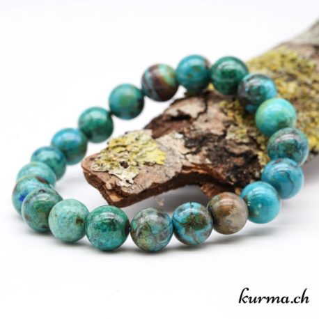 10mm Chrysocolla Bracelet