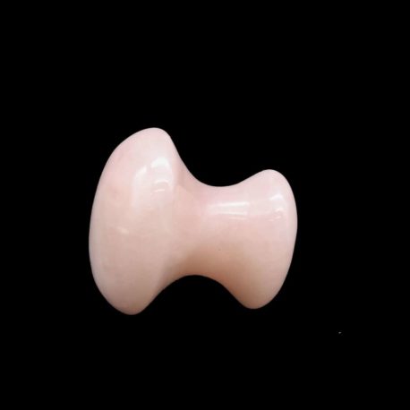 Fungo di quarzo rosa Gua Sha