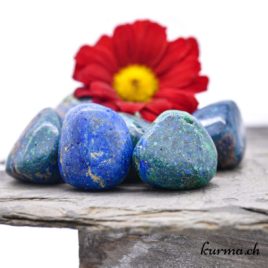 Azurite roulée