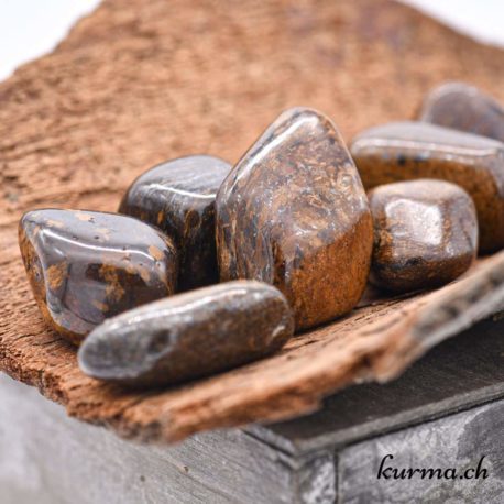 Bronzite - Enstatite - Rolled stone - Size L