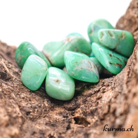 Australian Chrysoprase - Rolled stone - Size S