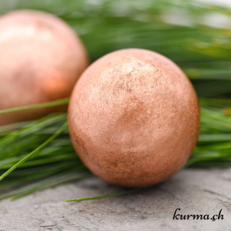 Palla di rame - pietra burattata - Taglia XL