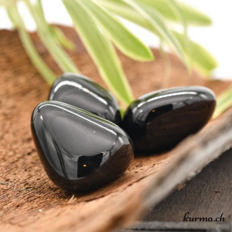 Rainbow obsidian - Rolled stone - Size S