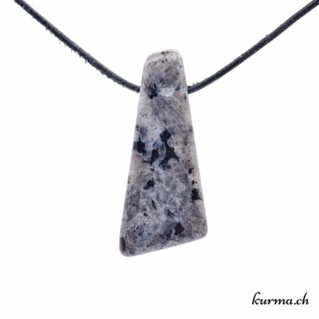 Ciondolo in pietra larvikite