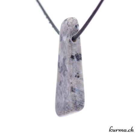 Ciondolo in pietra larvikite