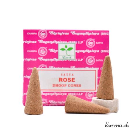 Incense cone Satya Pink