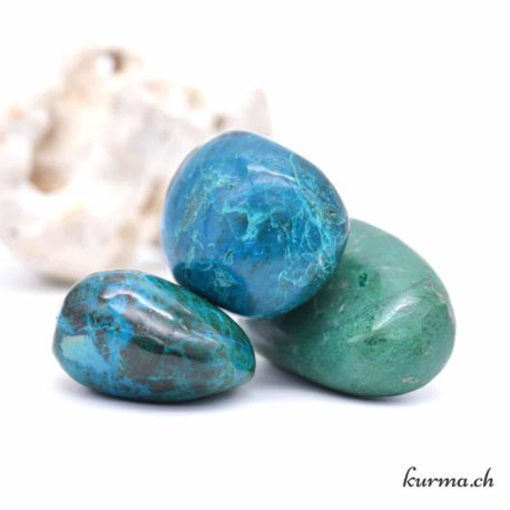 Chrysocolle - Pierre roulée - Taille M