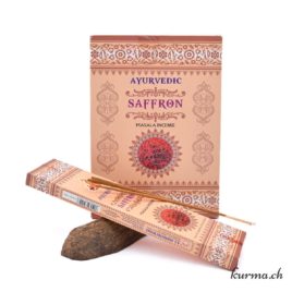 Encens Ayurvédique Safran - 15gr