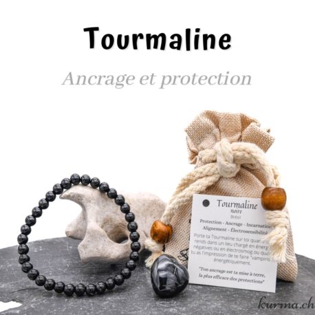 Assortiment Cadeau du coeur - Tourmaline noire