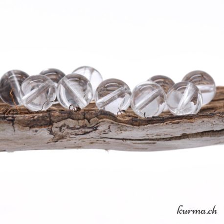 Cristal de roche - Perles 10-10.5mm
