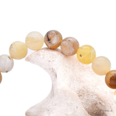 Armband gelber Opal 8mm