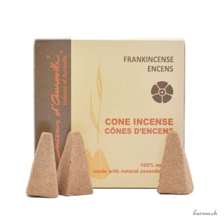 Cono d'incenso di Auroville - Frankincense